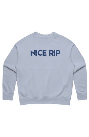 Women's Fleece Nice Rip Crewneck