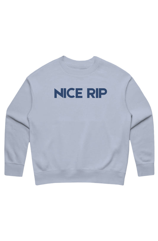 Women's Fleece Nice Rip Crewneck