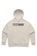 Women's Fleece Sunrise Stripe Hoodie