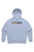 Women's Fleece Sunrise Stripe Hoodie