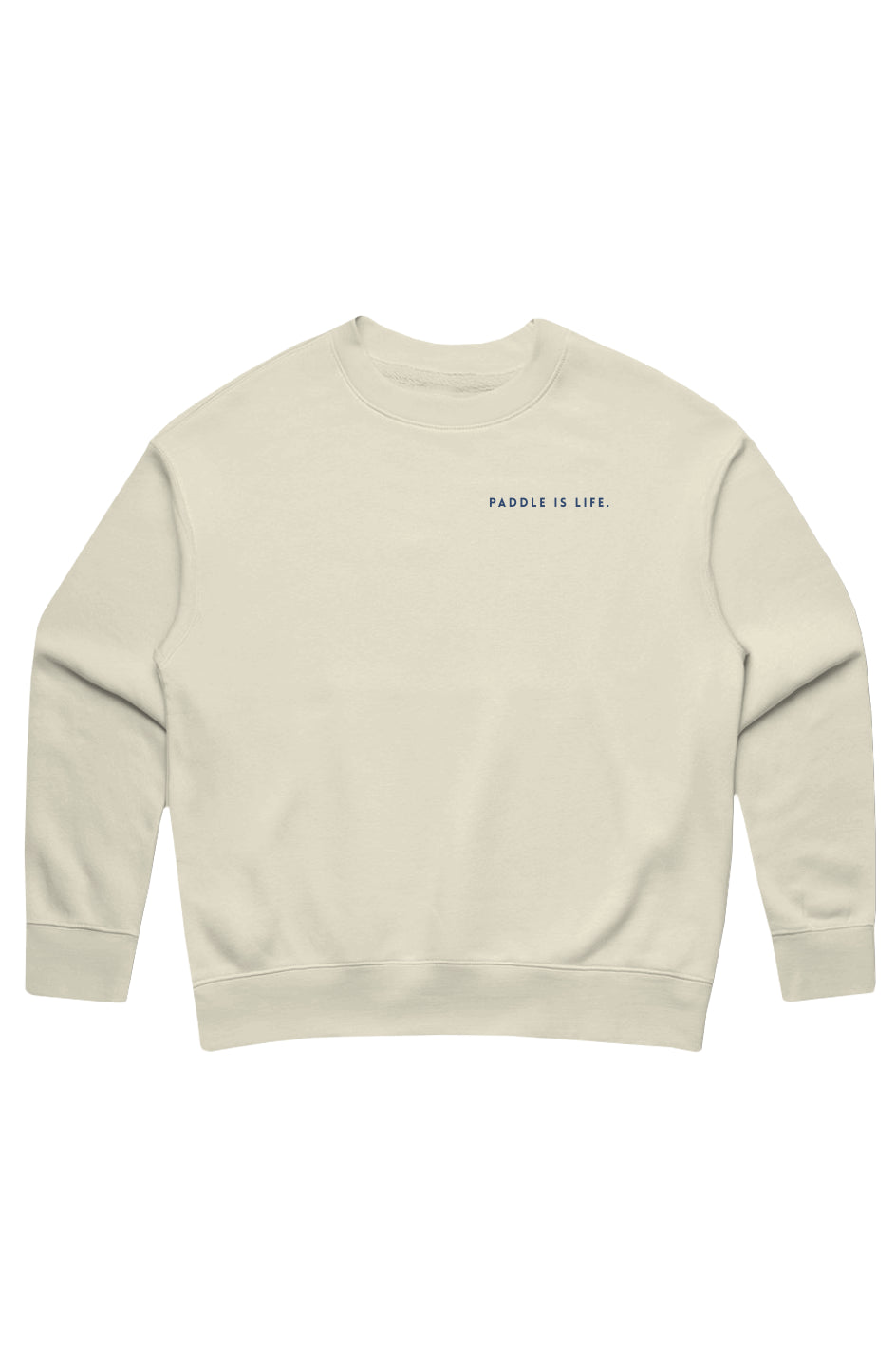 Women's Fleece Paddle is Life Crewneck