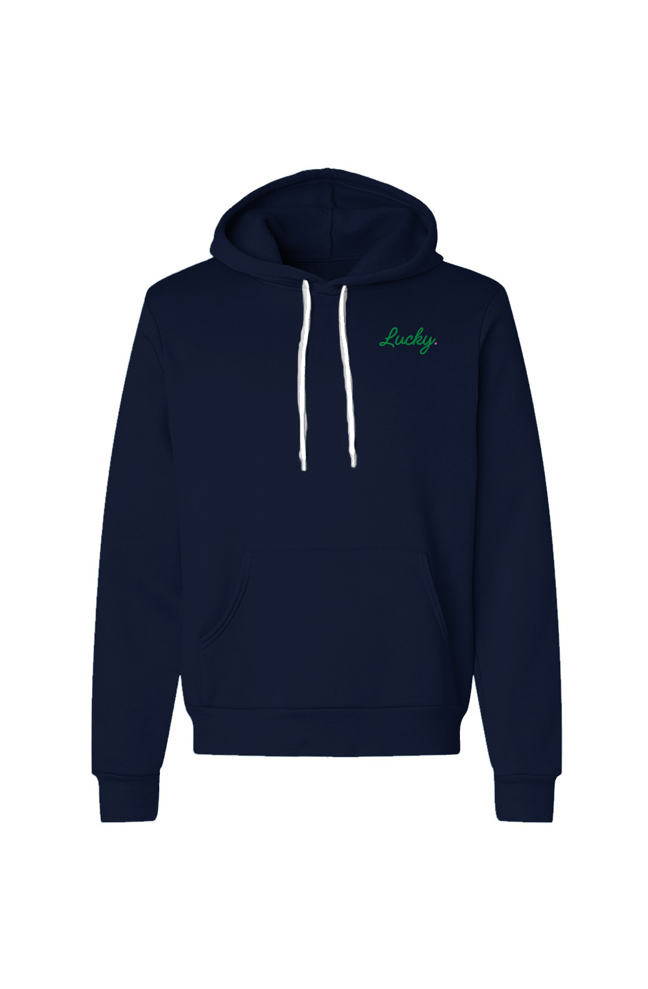 Unisex Script Lucky Fleece Hoodie