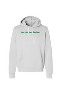 Unisex Here to Get Lucky Fleece Hoodie
