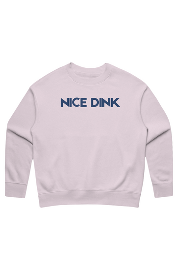 Ripmaster x Net Game Women's Fleece Nice Dink Crewneck