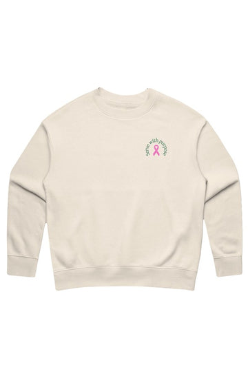 Women 39 s Serve with Purpose Embroidered Crewneck