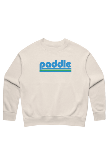 Women's Fleece Retro Paddle Crewneck