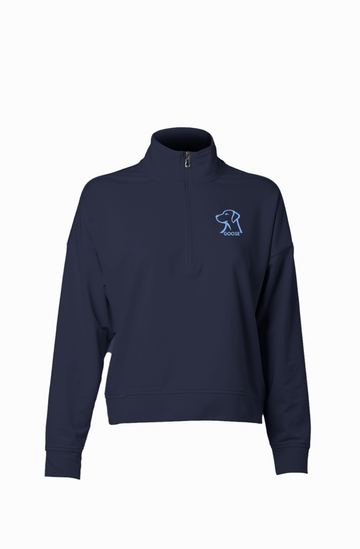 Goose Paddle x Ripmaster Women's Navy Quarter Zip