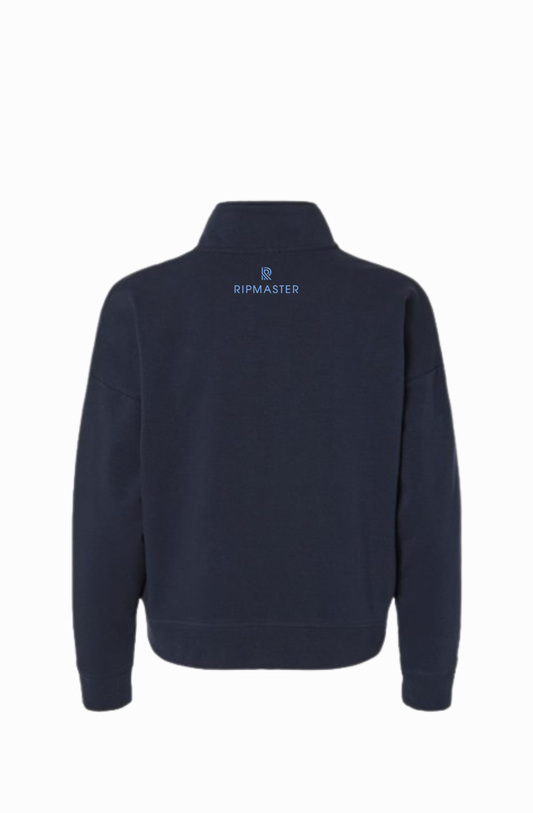Goose Paddle x Ripmaster Women's Navy Quarter Zip