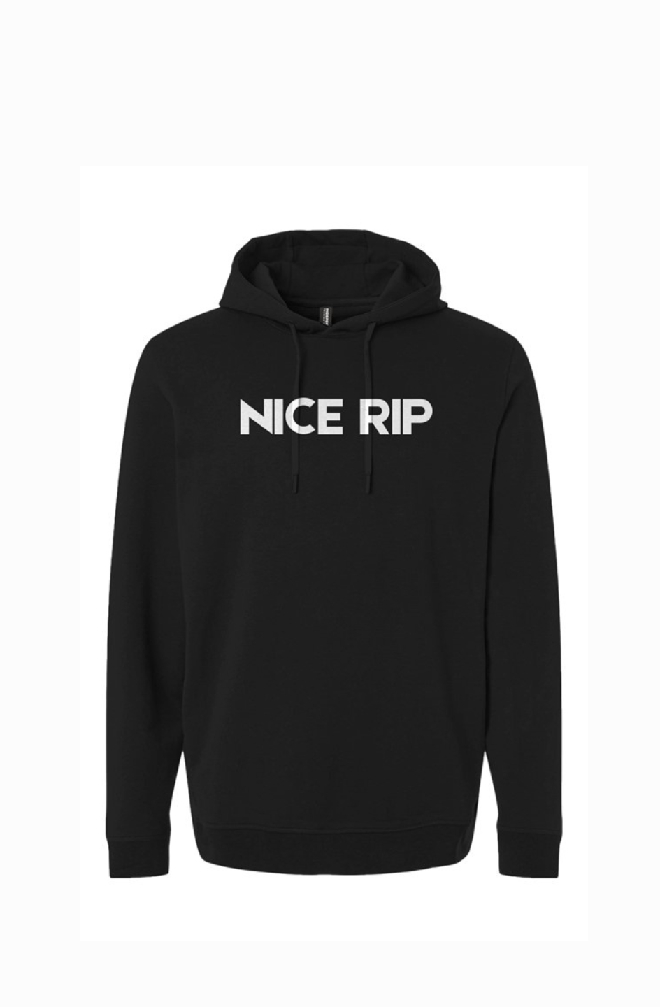 Men's French Terry Nice Rip Hoodie