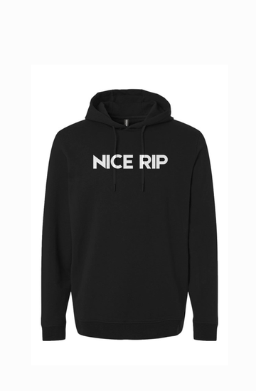 Men's French Terry Nice Rip Hoodie